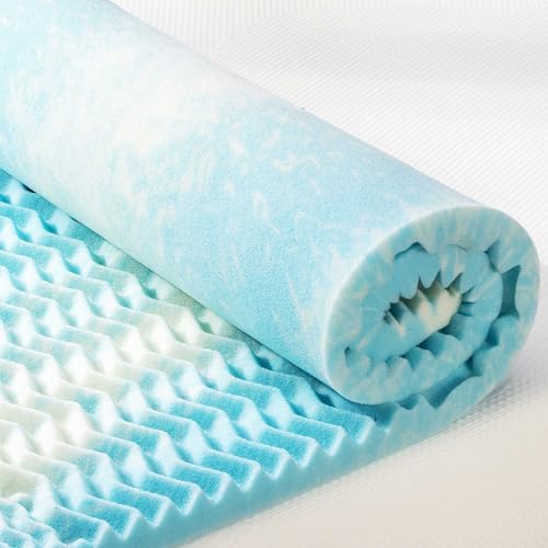 2 Inch Gel Memory Foam Mattress Topper, Full R68661