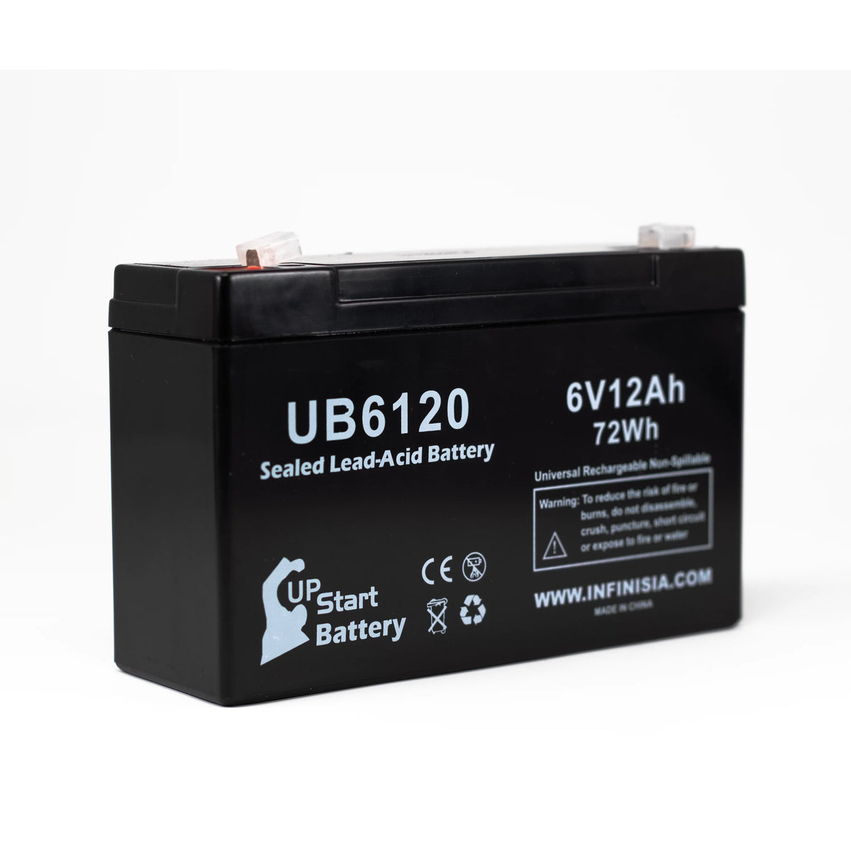 6V 12Ah Sealed Lead Acid Battery P536780