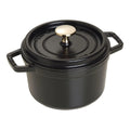 1.25 Qt. Cast Iron Round Dutch Oven in Black Y65735