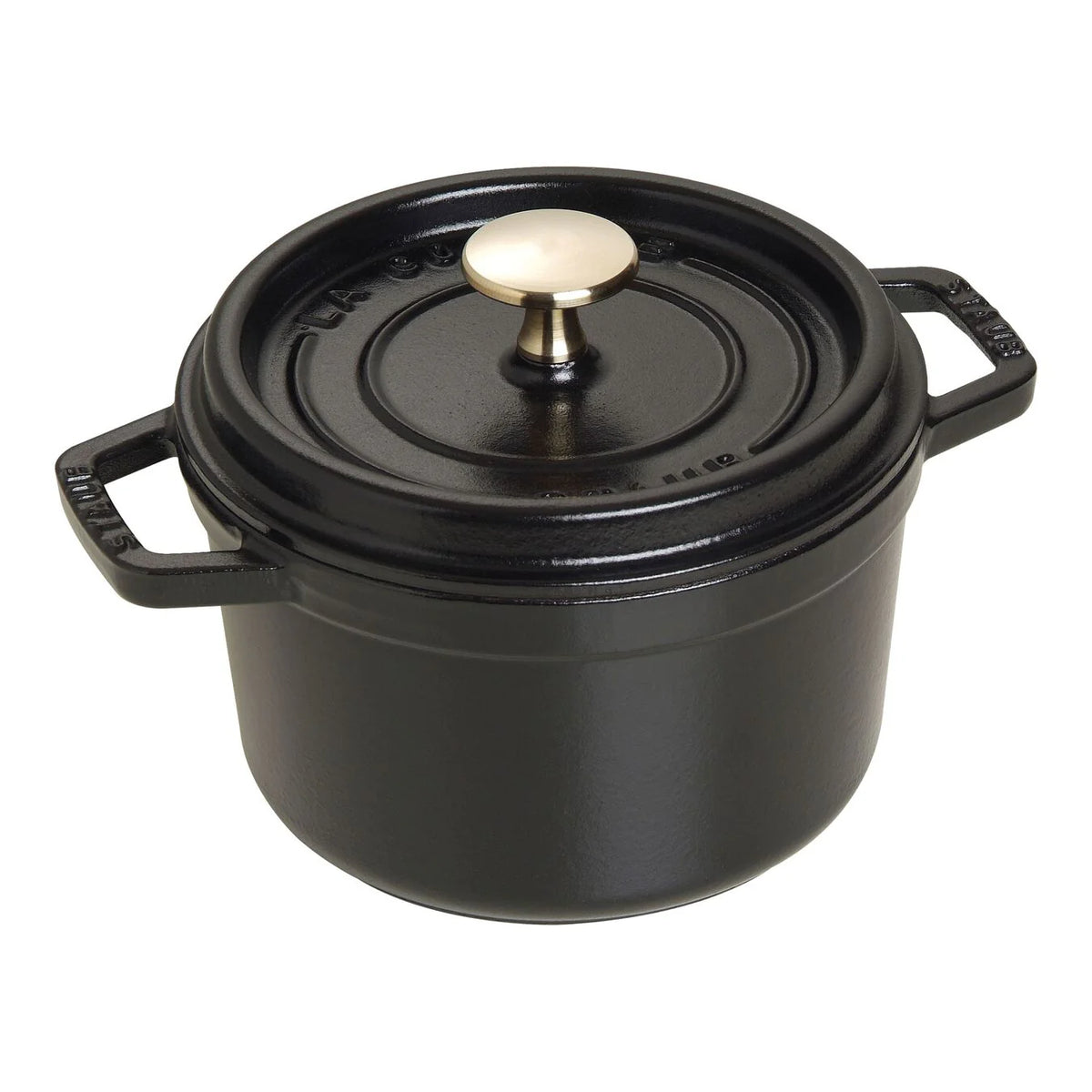 1.25 Qt. Cast Iron Round Dutch Oven in Black Y65735