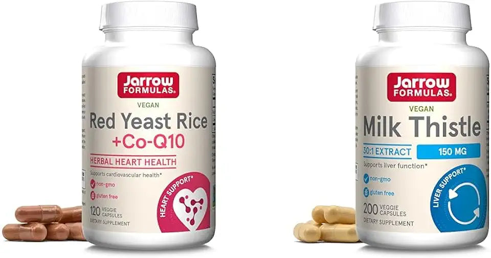 Red Yeast Rice 1200 mg & Co-Q10 100 mg 120 Veggie Caps N802507
