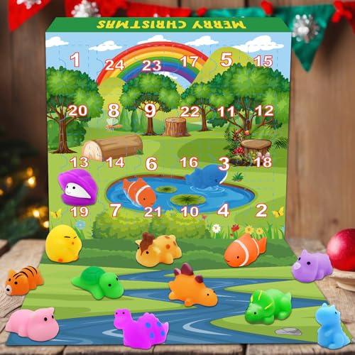 24 Days Mochi Squishy Toys Advent Calendar B190