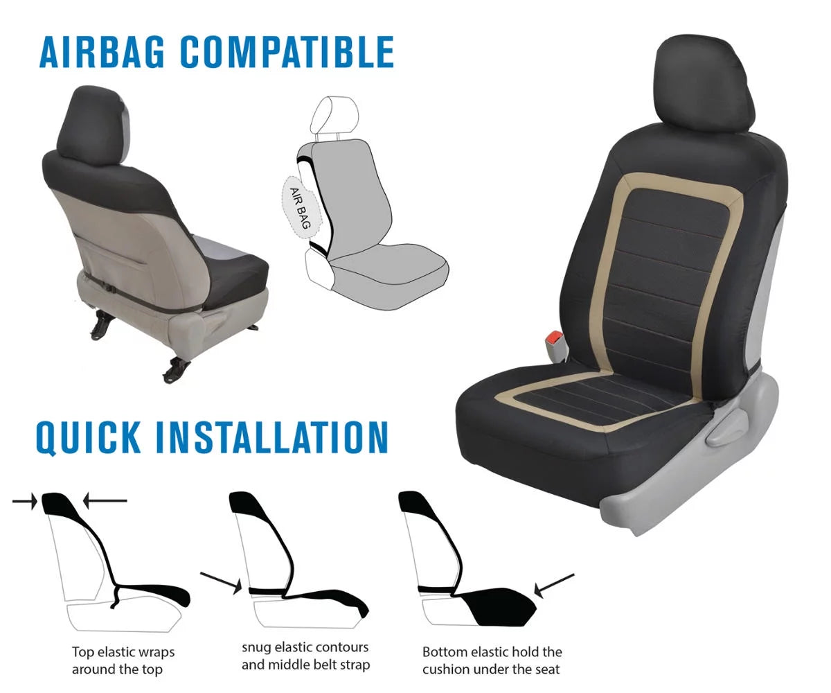 Car Seat Covers Full Interior Set W8327