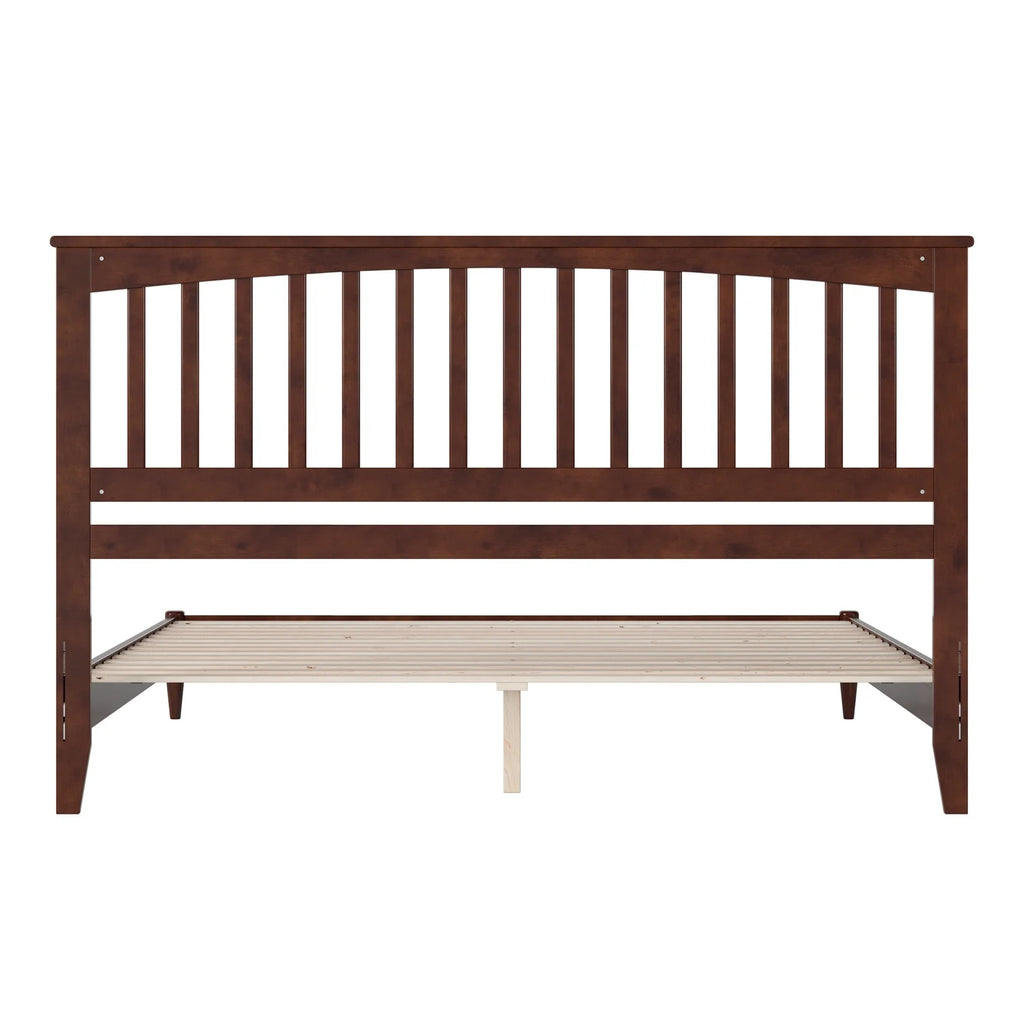 King Solid Wood Low Profile Platform Bed K312