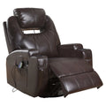 Brown Swivel Rocker Recliner K813072