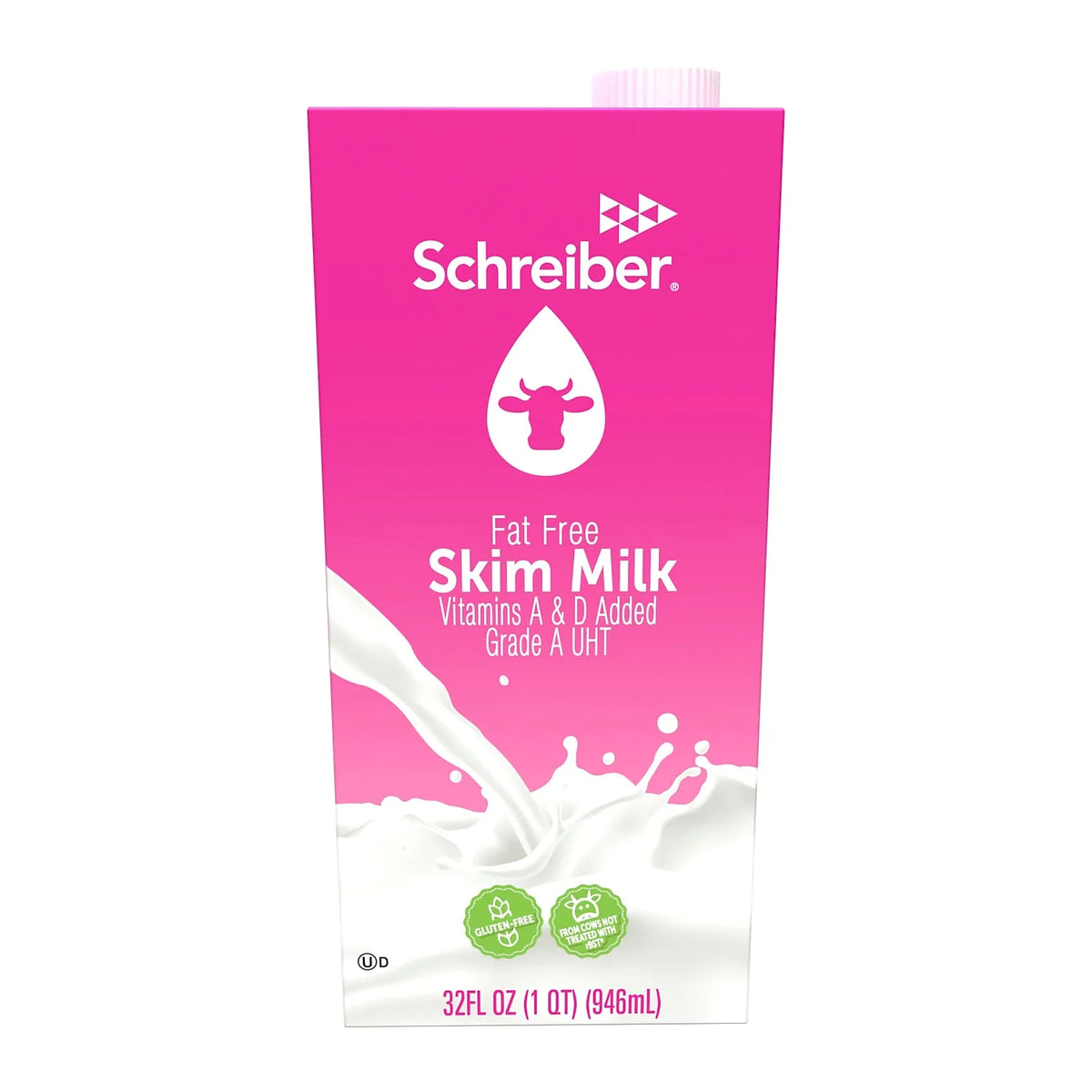 Skim Milk 32 fl oz 6 Boxes V3449
