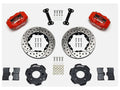 Forged Dynalite Front Hat Kit 11.00in Drilled Red V96531
