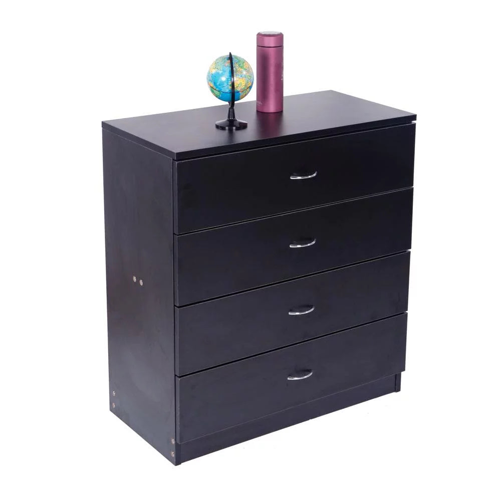 Modern 4 Drawer Dresser Storage Chest Organizer T6238