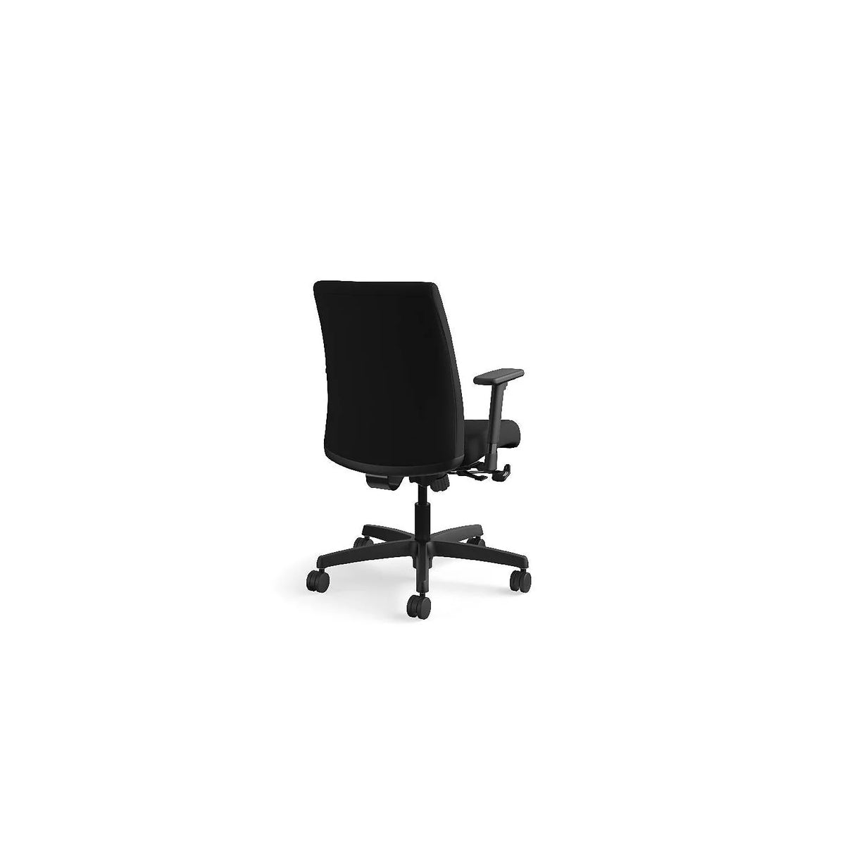 Black Fabric Low-Back Task Chair N407