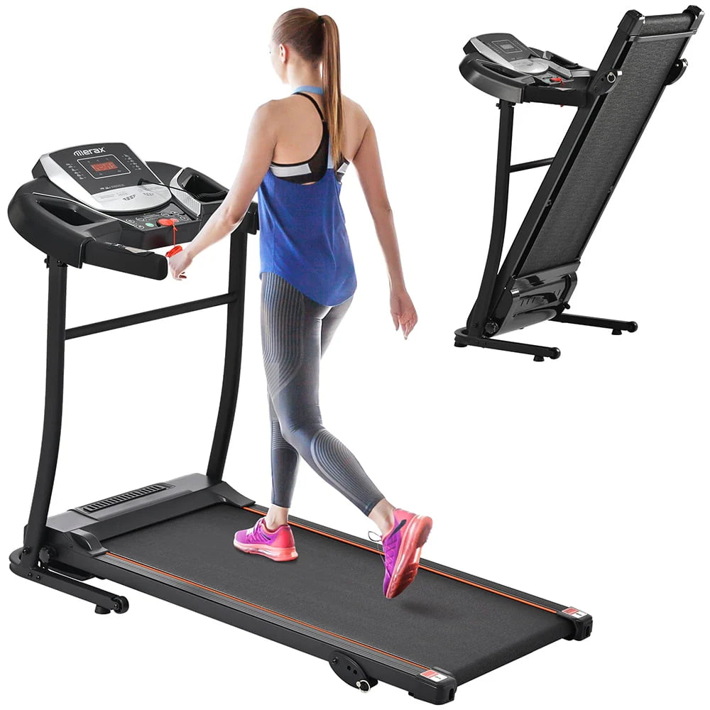 Compact Electric Folding 2.5HP Treadmill with Incline E907489
