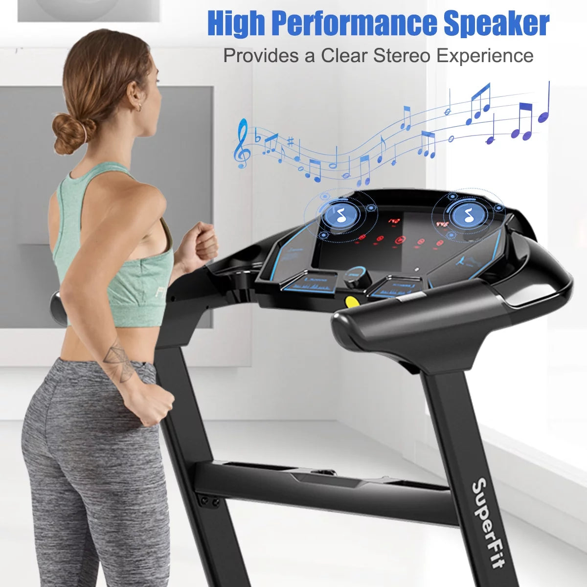 2.25HP Folding Treadmill T986018