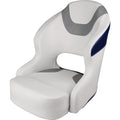 White Grey Navy Bucket Seat Y251732