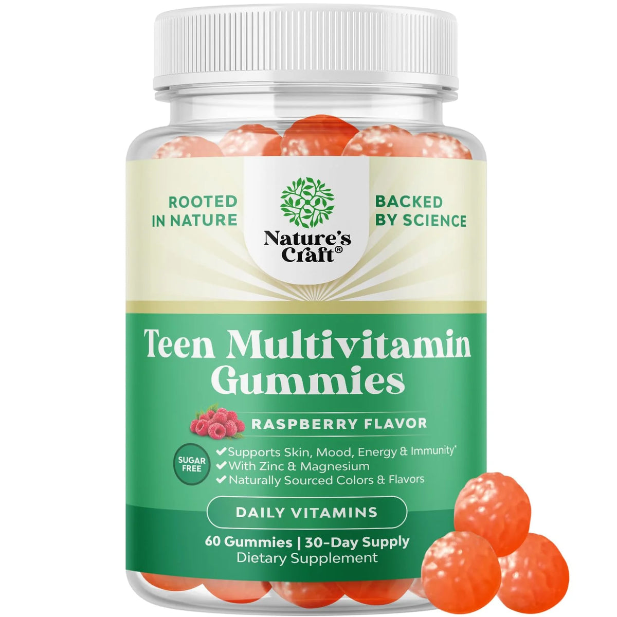 Sugar Free Gummy Teen Multivitamin with Magnesium E567276
