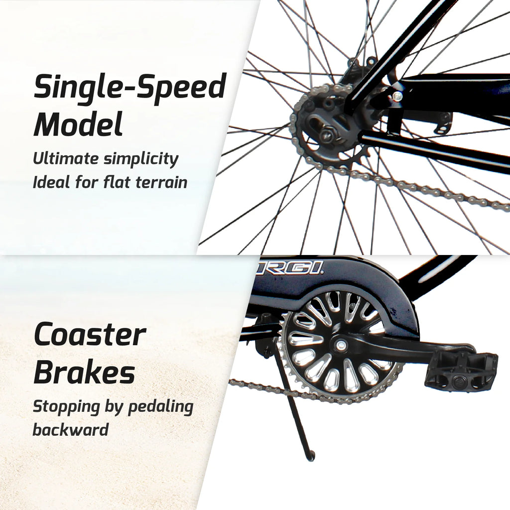 26 Beach Cruiser Bikes P2811