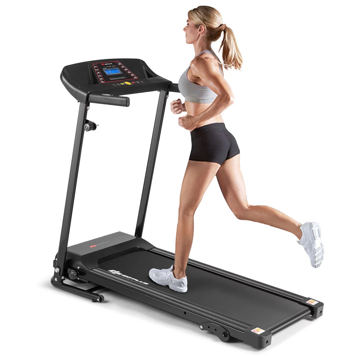 1.0HP Folding Electric Treadmill F8537