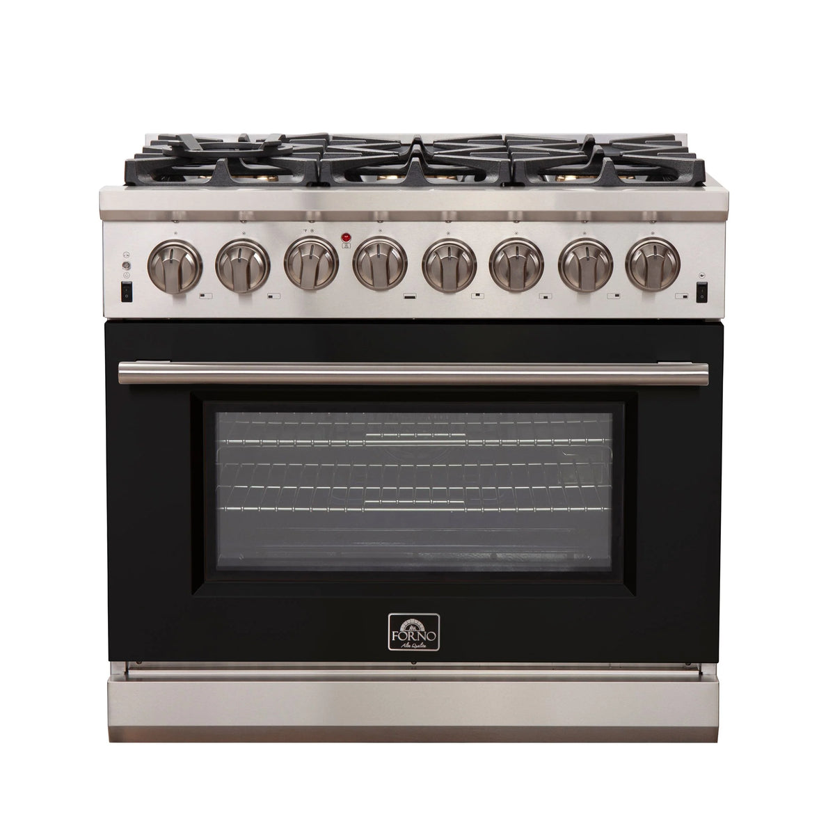 36 Inch Black Dual Fuel Range G9847