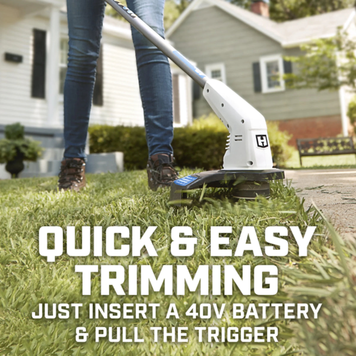 Cordless String Trimmer Kit with 2.5Ah Lithium-Ion Battery L72403