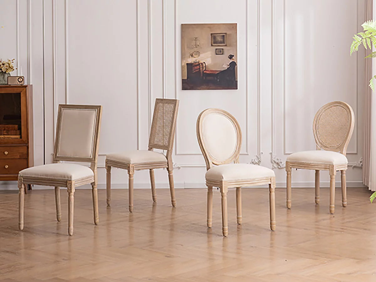 Dining Chairs Set of 2 Solid Wood Frame G3803