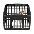 4 Panel Exercise Pet Playpen with Door H237