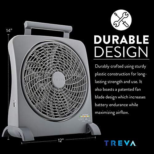 10 inch Rechargeable Portable Fan A499