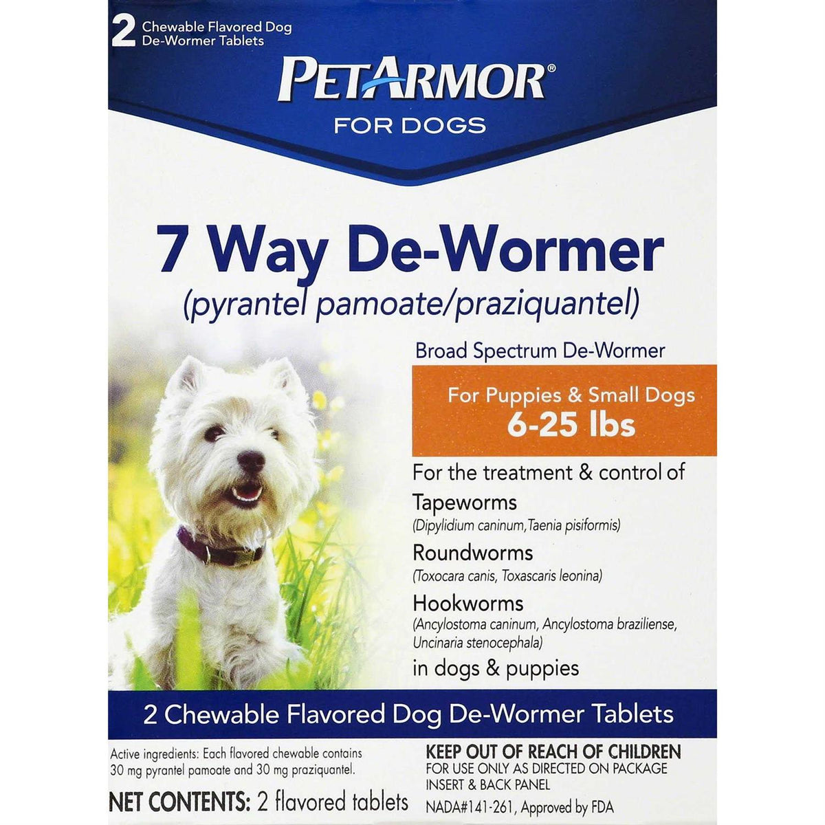 7 Way De Wormer Dogs R67440