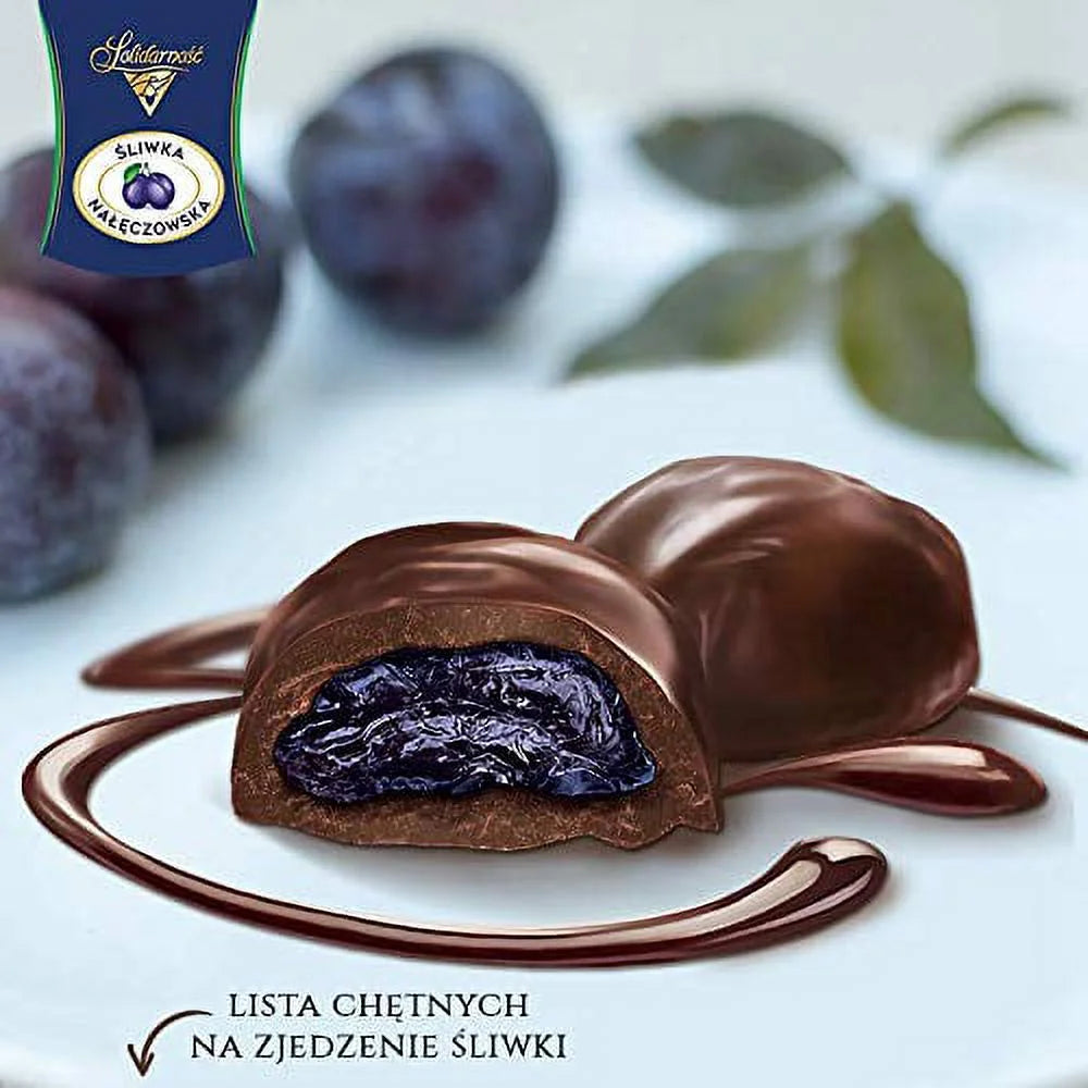 Candied Plums With Cocoa Cream And Chocolate 3 Kg K263489