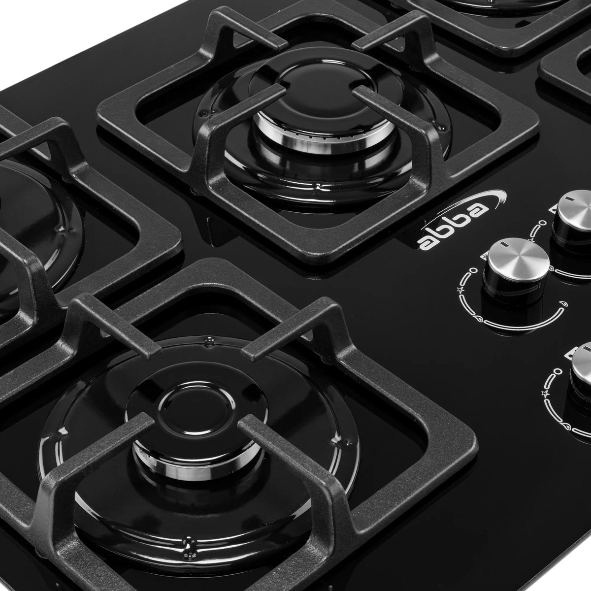 30-in Gas Cooktop with 5 Sealed Burners Tempered Glass U191