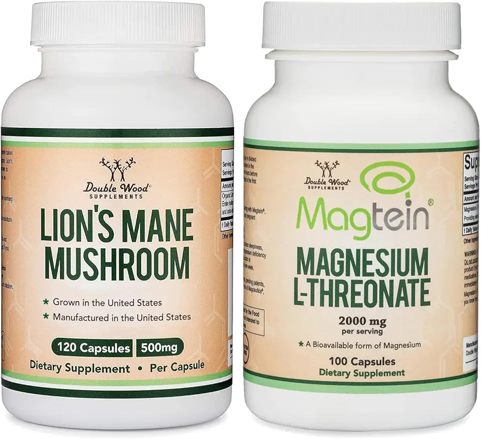 Lion's Mane Mushroom and Magnesium L-Threonate I393