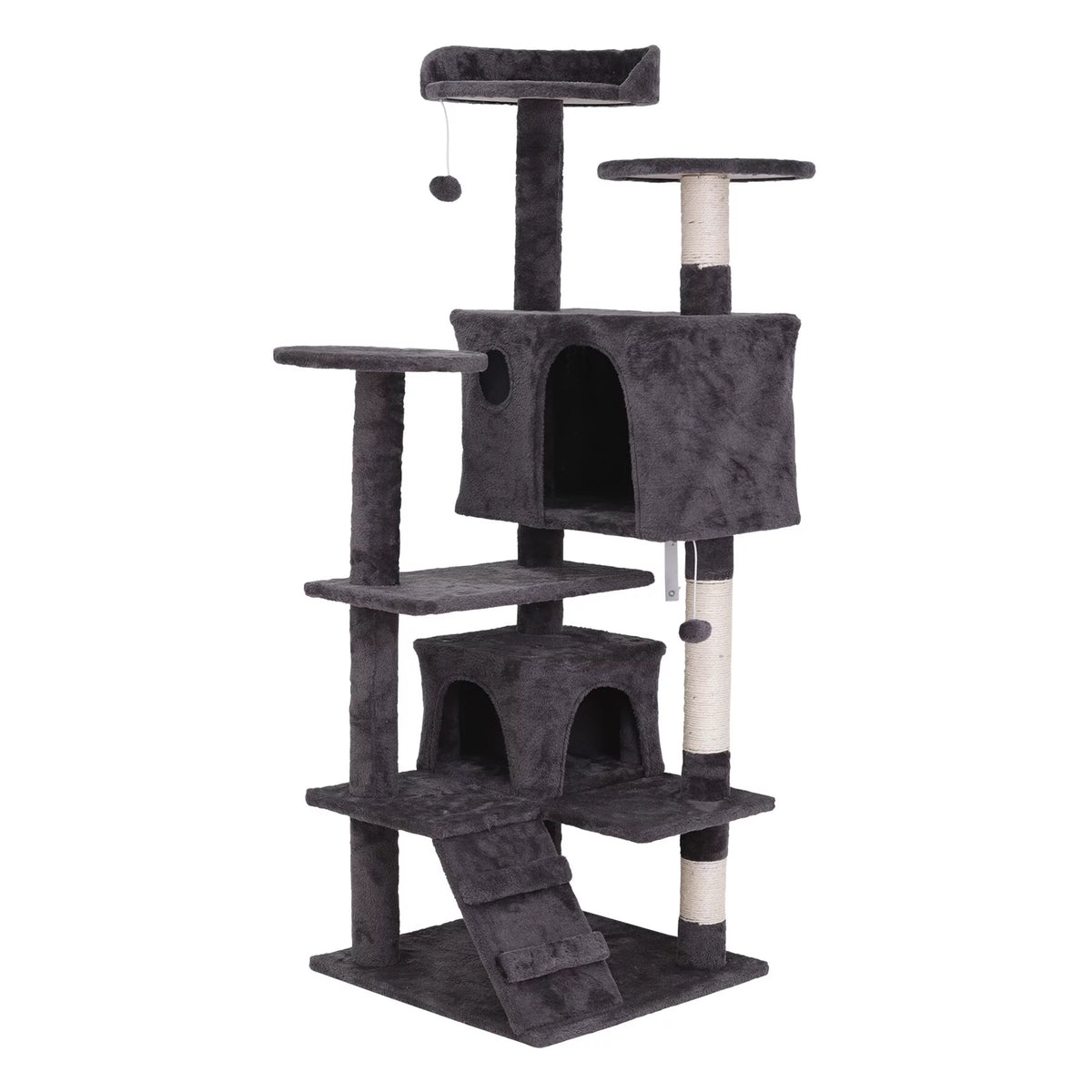 Dark Gray Cat Tree Tower G80057