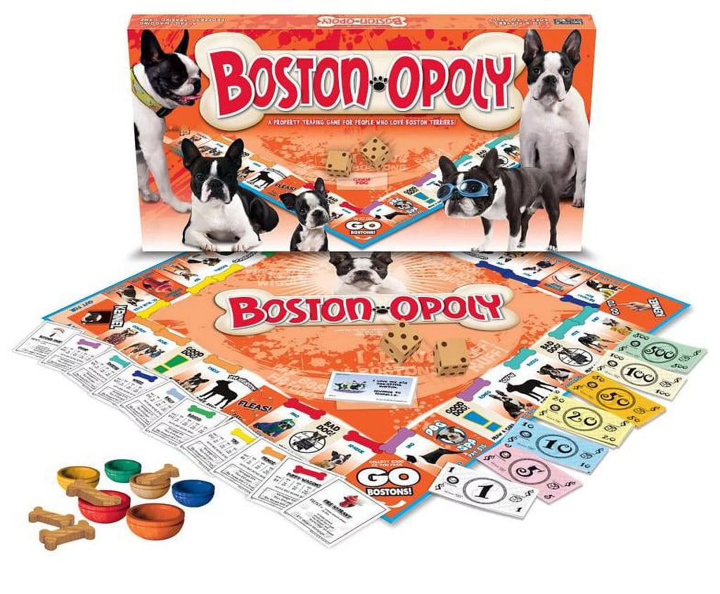 Boston Terrier-Opoly Game S21555
