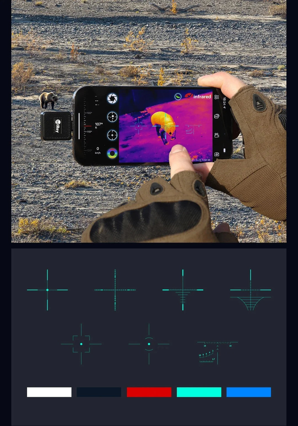 Thermal Imager 256x192 25Hz Infrared Camera J6625