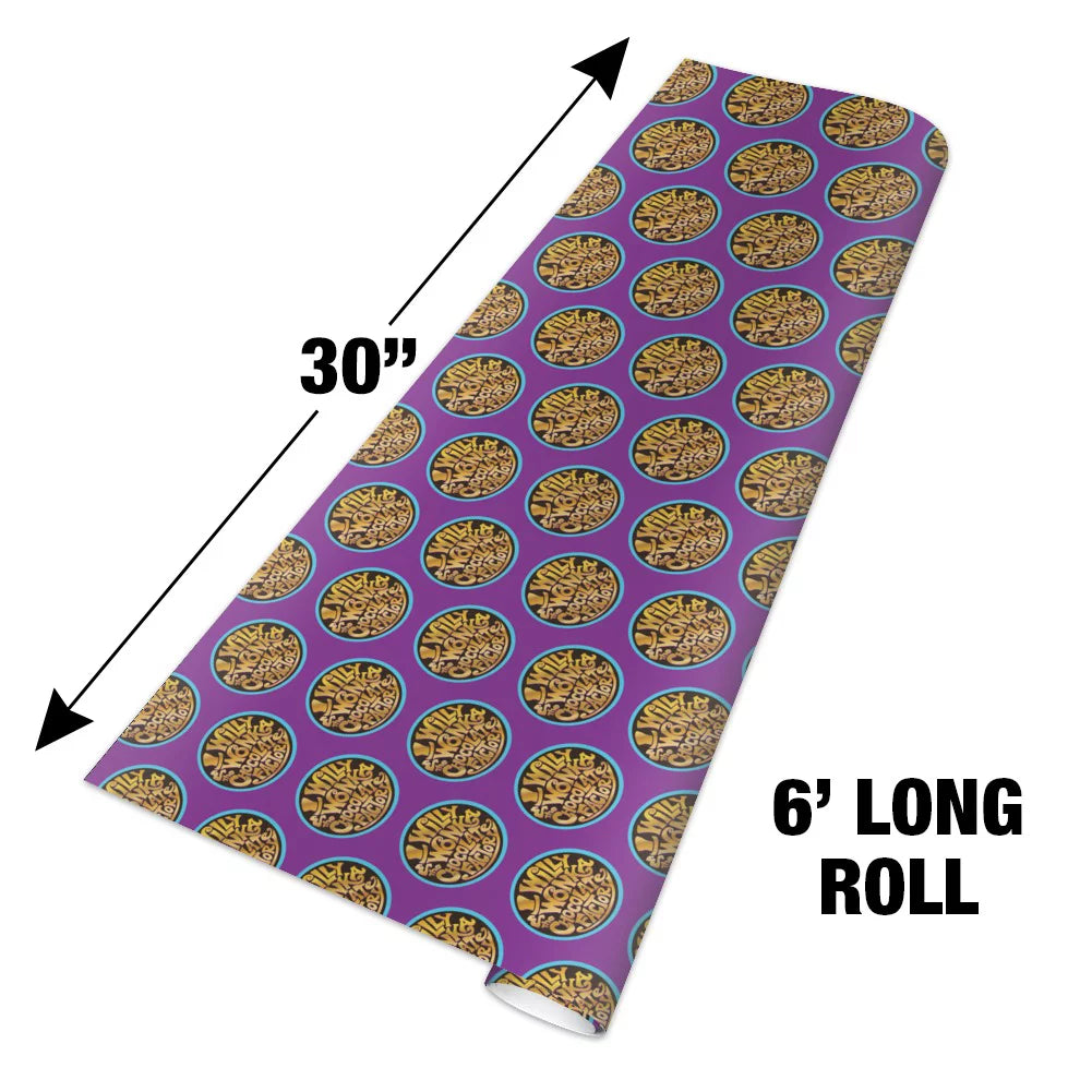 Chocolate Factory Logo Gift Wrap Wrapping Paper D6015