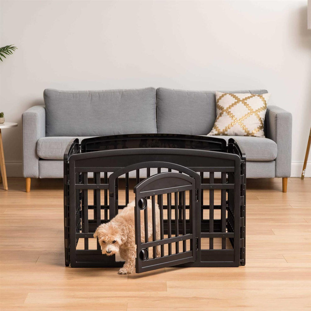 4 Panel Exercise Pet Playpen with Door H237