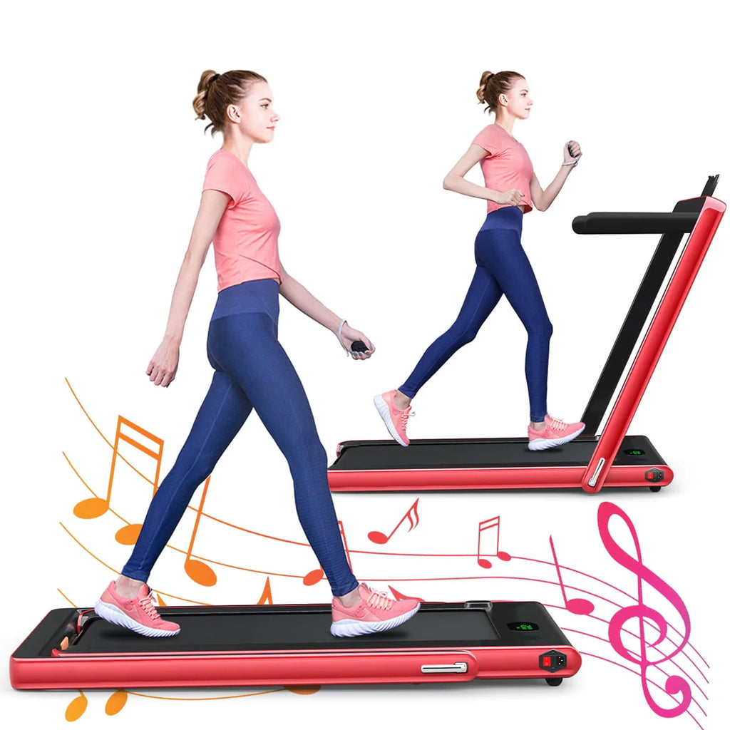 Folding Motorized Electric Treadmill H2514