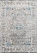 Silver Blue 2'8 x 12' Rug K63359