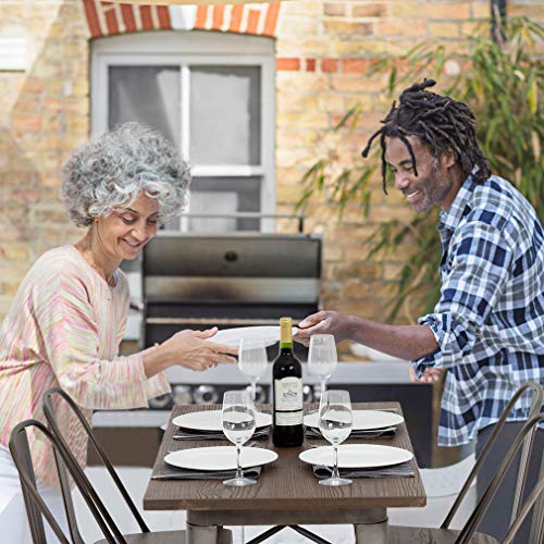 Metal Outdoor Dining Table 31 x 31 Inches D129
