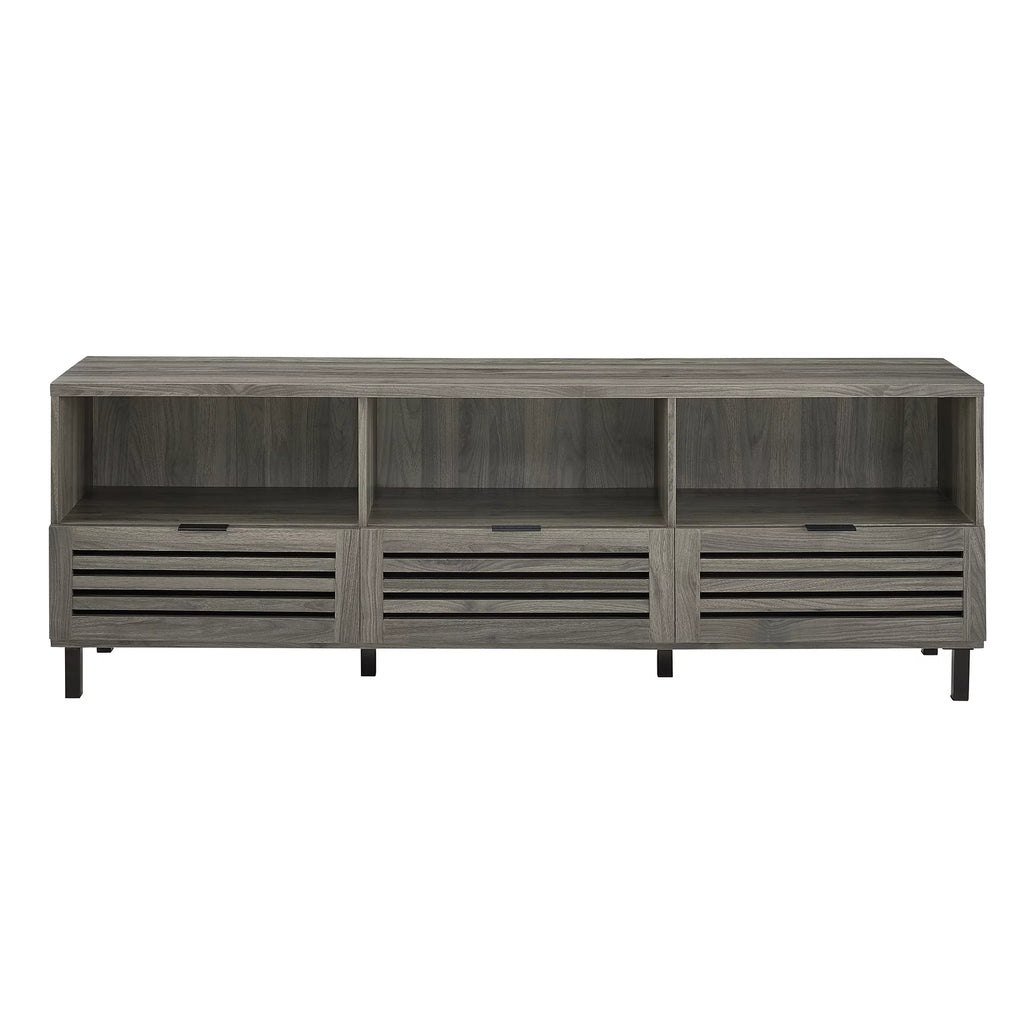 Slate Grey 3-Drawer TV Stand O592380