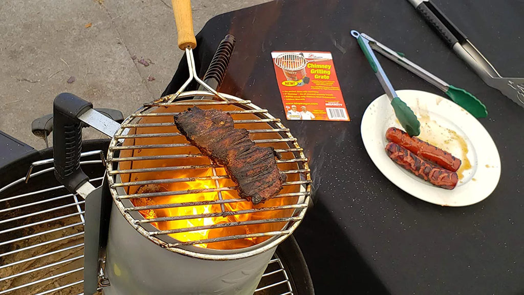 Cooking Grate with Solid Wood Handle M658