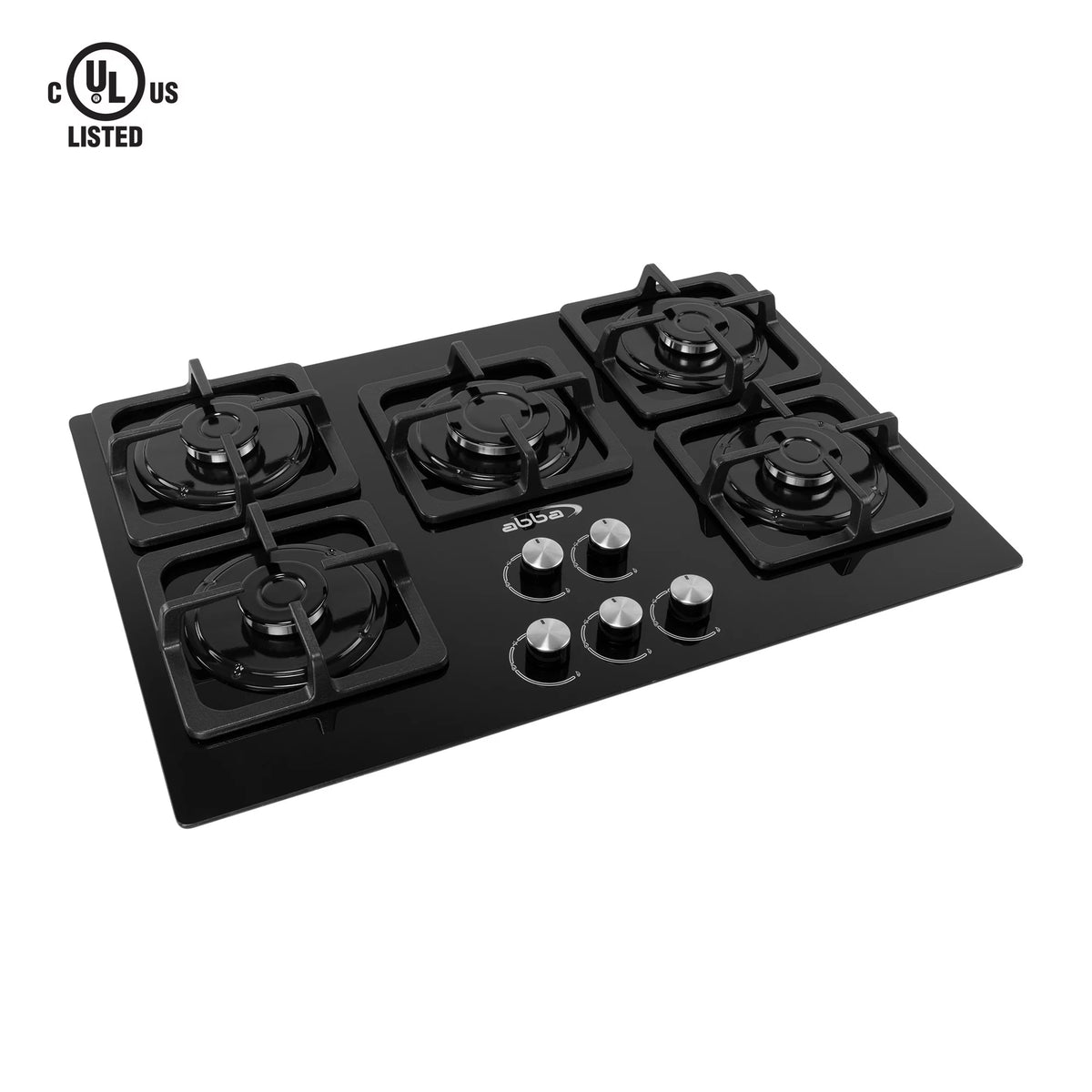 30-in Gas Cooktop with 5 Sealed Burners Tempered Glass U191