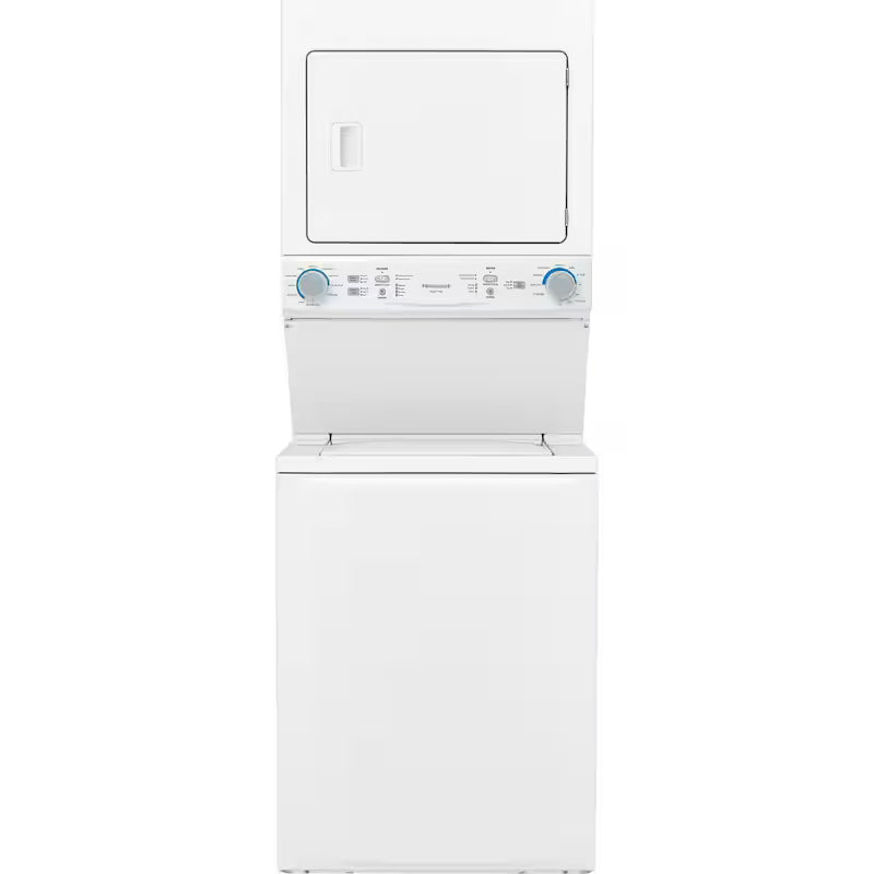 White Washer and Electric Dryer Combo with Quick Wash & Dry Cycle J895425