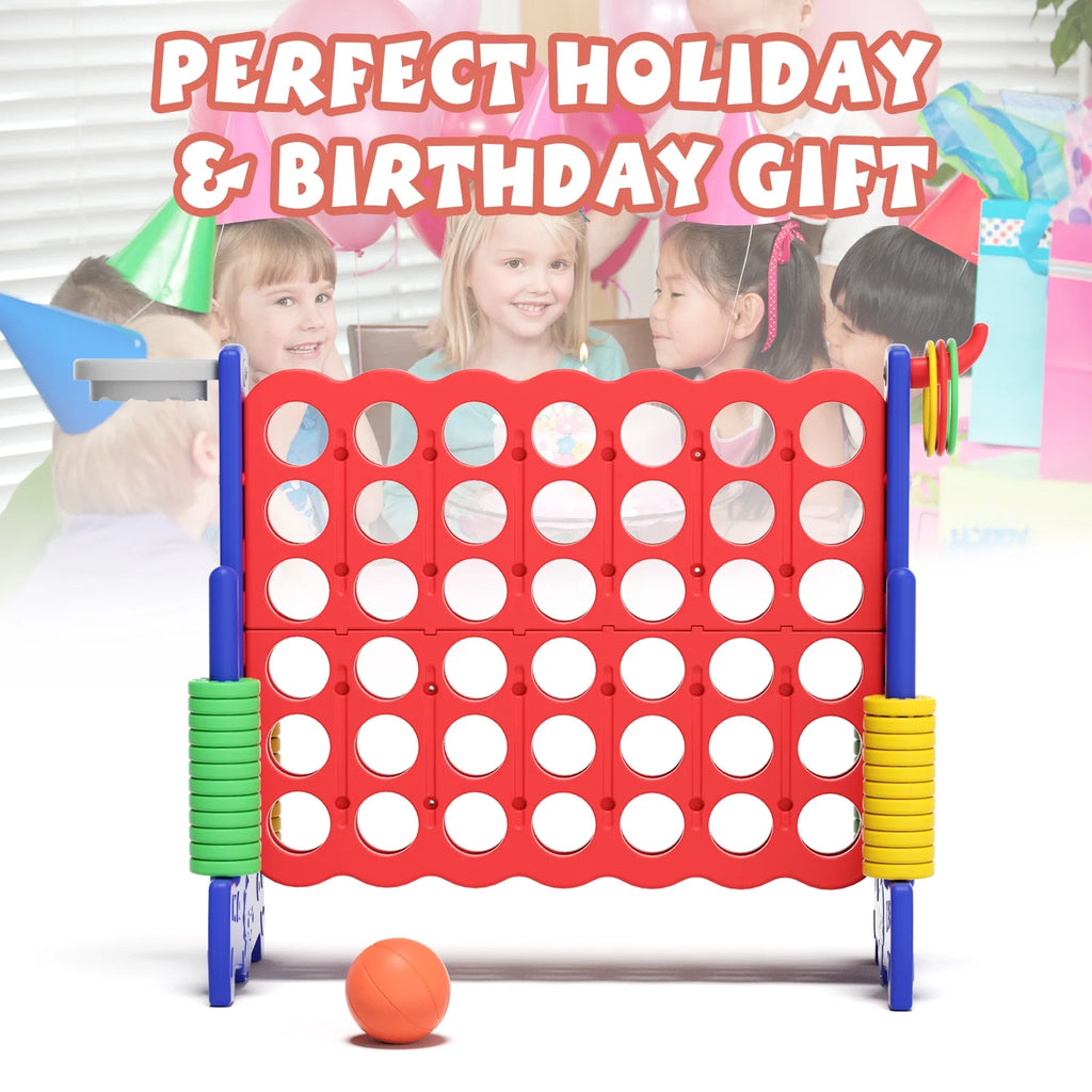 Jumbo 4-to-Score Giant Game Set Blue Red S234435