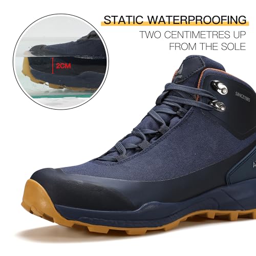 Men's Waterproof Lightweight Breathable Hiking Boots L6081