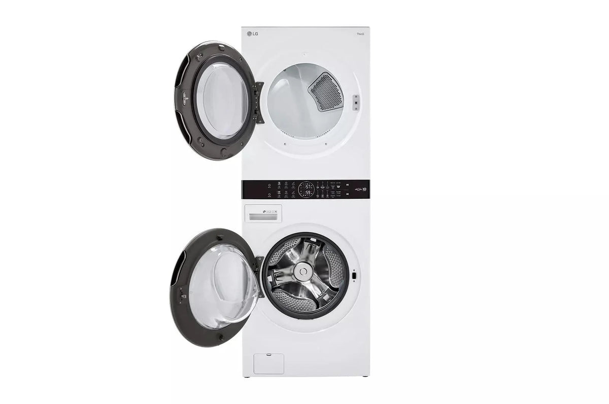 Combination Washer Electric Dryer Gray O7880