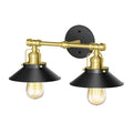 Double Metal Sconce Z713