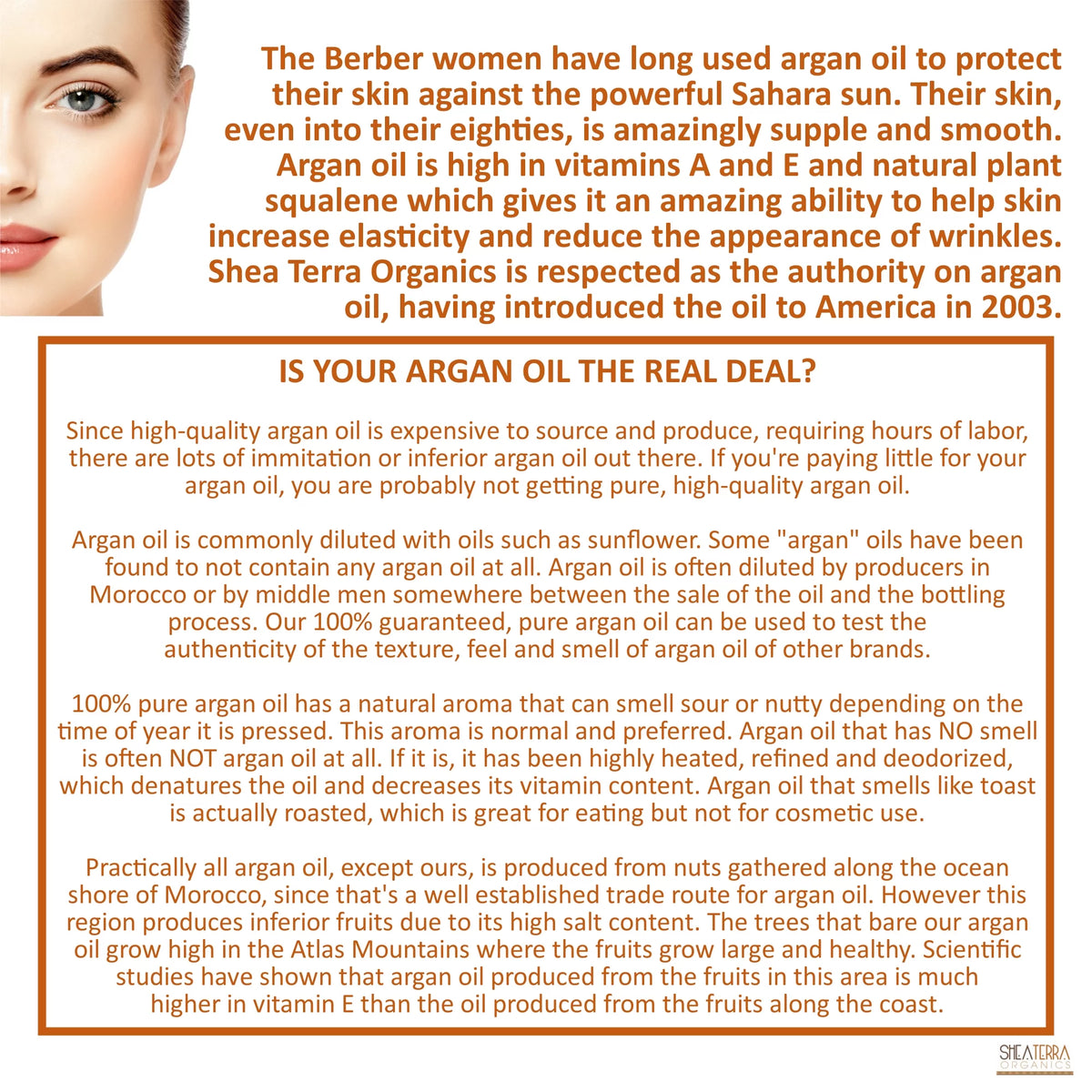 Moroccan Argan Cold-Pressed Extra Virgin Oil 4 oz B230355