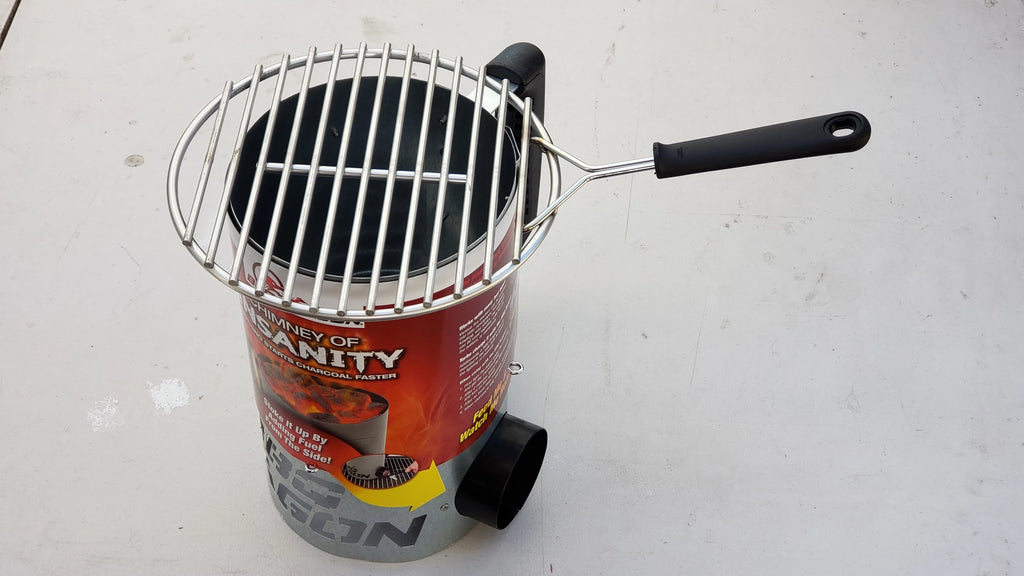 Cooking Grate with Solid Wood Handle M658
