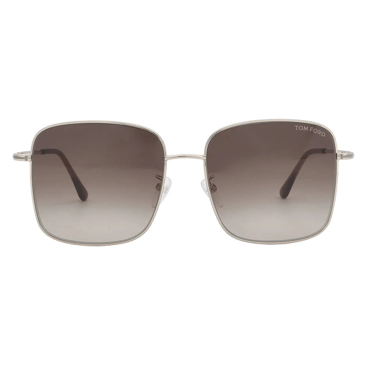 Brown Gradient Square Sunglasses K998