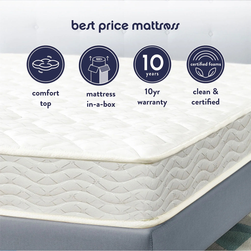 6 Tight Top Bonnell Spring Mattress Full D13151