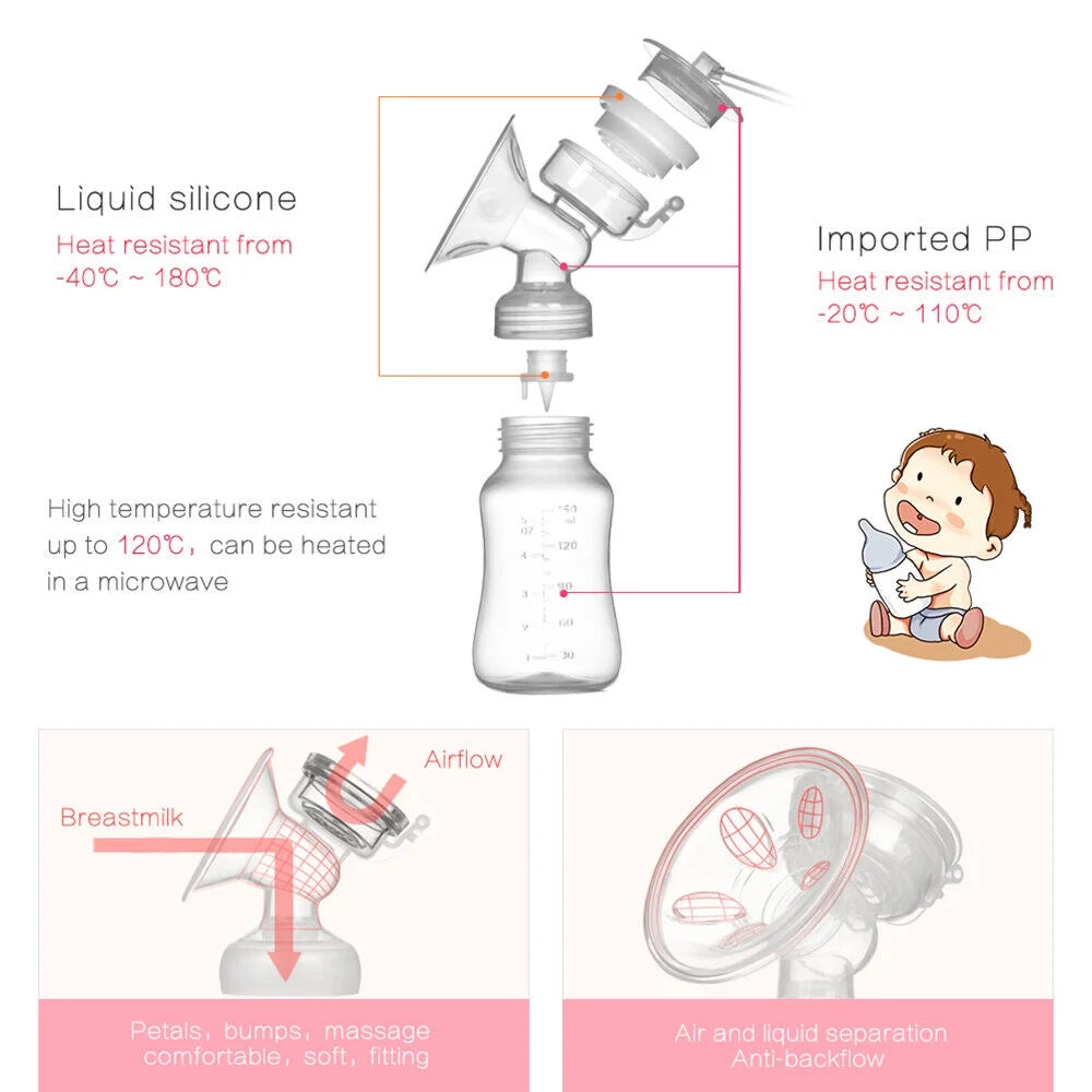 Portable Electric Double Breast Pump J73038