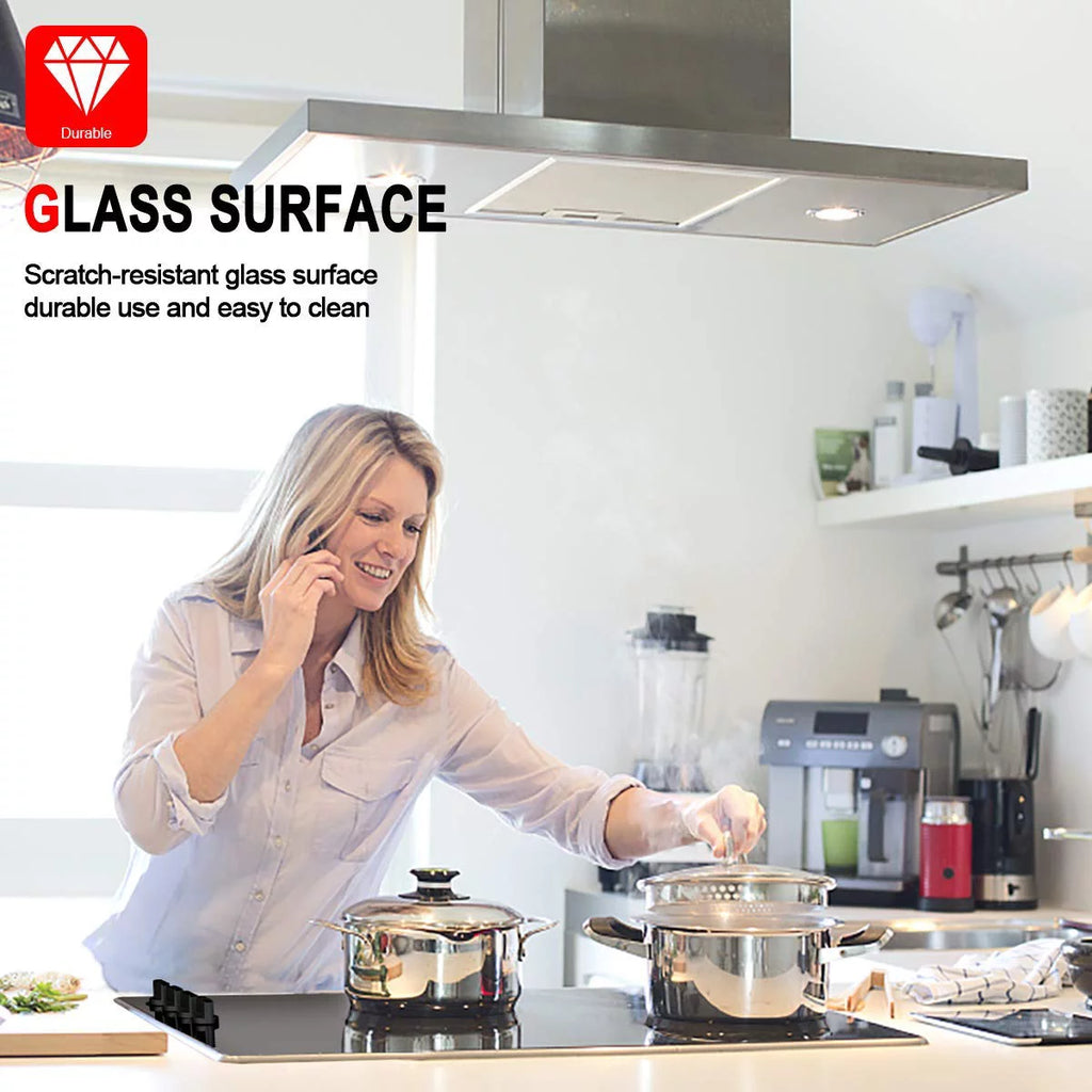 Built-in Electric Stove, 30 Vitro Ceramic Surface Radiant Electric Cooktop, 4 Burners I1206